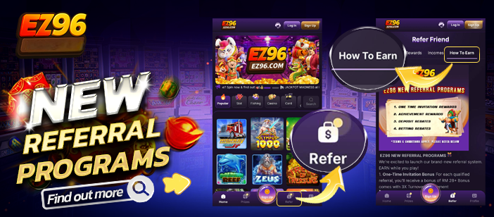 EZ96 App Features